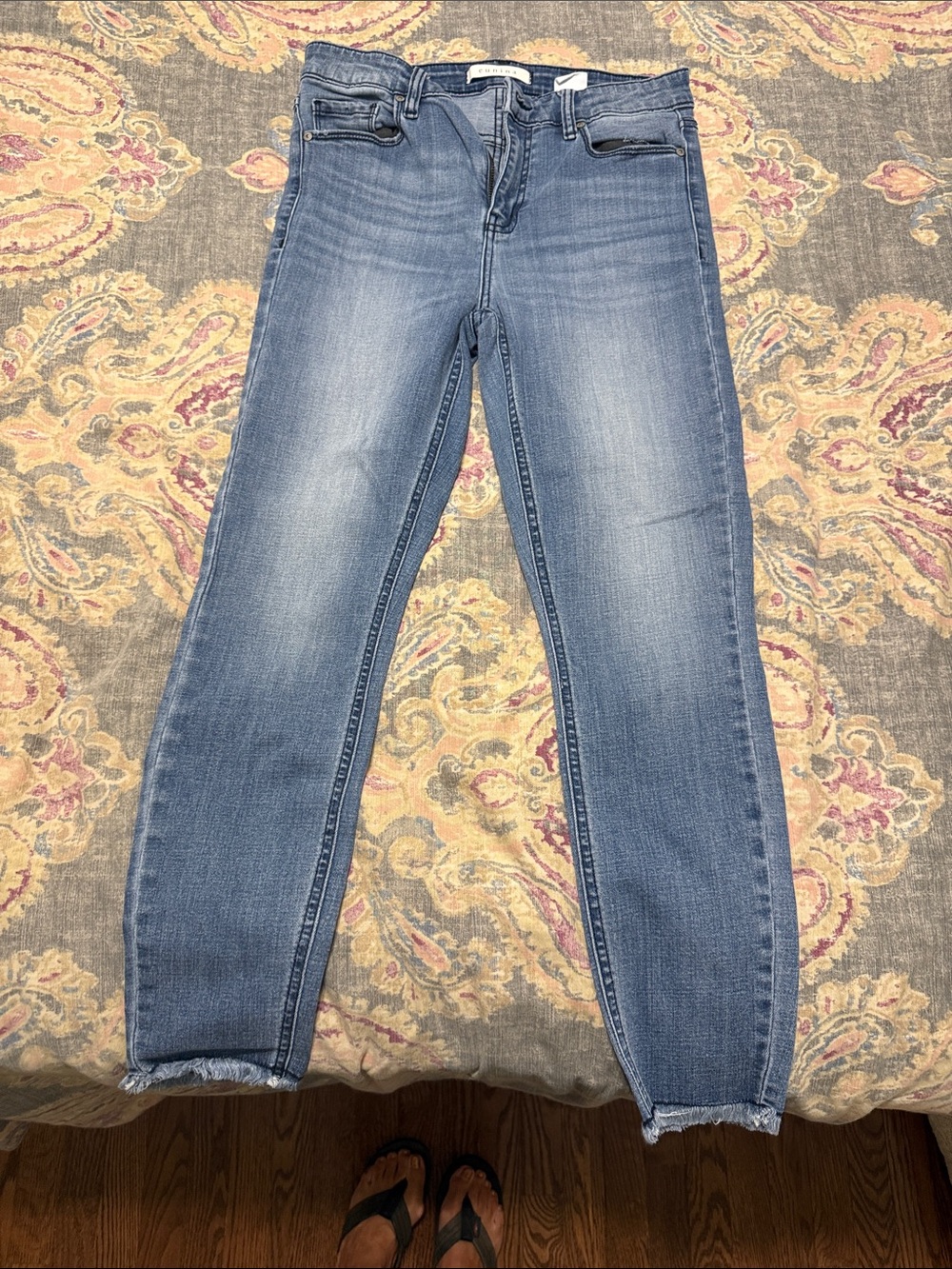 eunina Skinny Jeans in Light Blue Wash